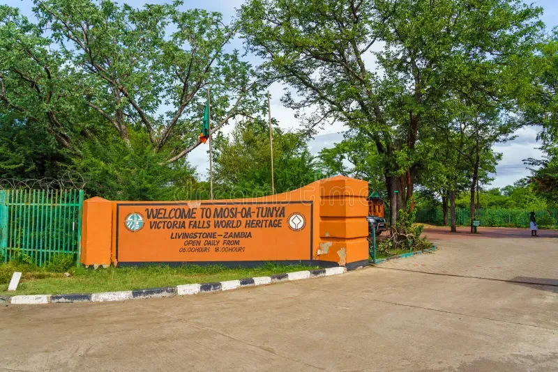 Victoria Falls Entrance