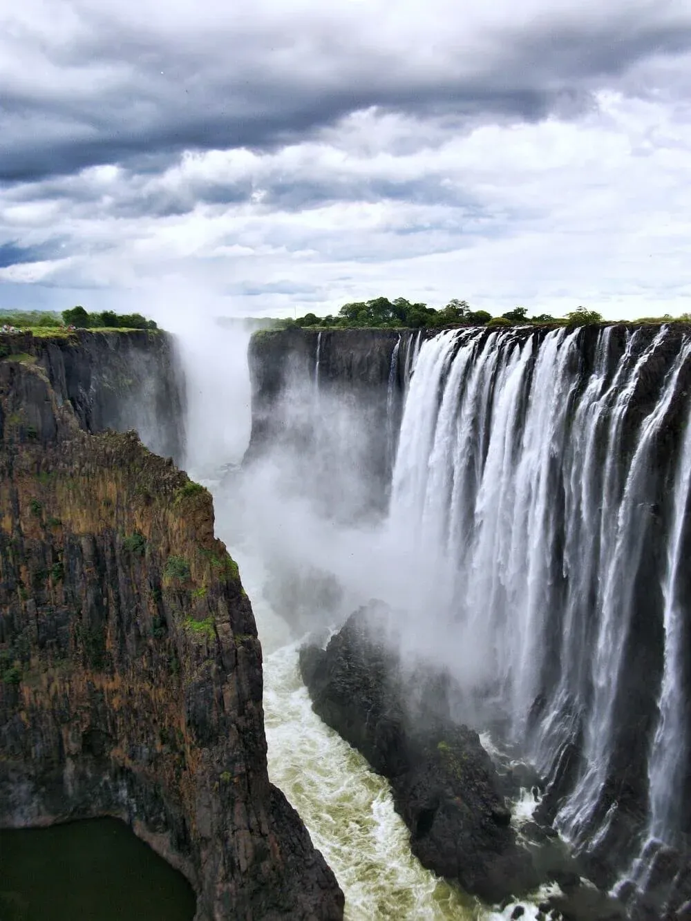 The falls